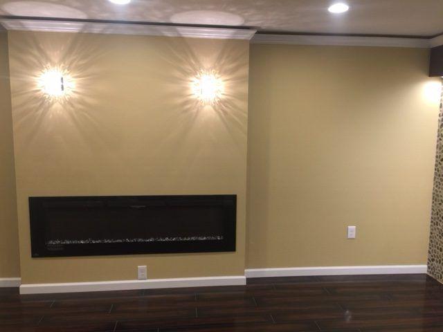 Basement remodeling project